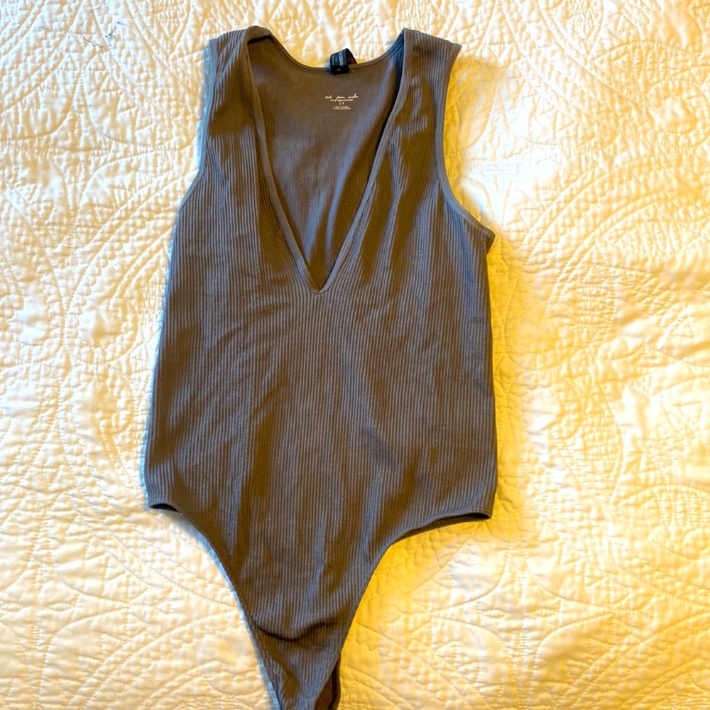 Urban outfitters deep V bodysuit